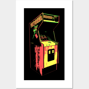 Frogger Retro Arcade Game 2.0 Posters and Art